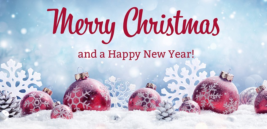 
                    Christmas Closure Notice